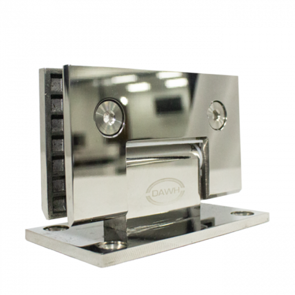 Bisagra Muro Vidrio Sin Bisel