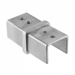Mini Railing Cuadrado Conector Recto
