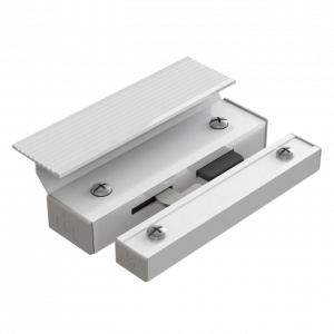 Jaladera Estriada Con Chapa Int 12 Cm