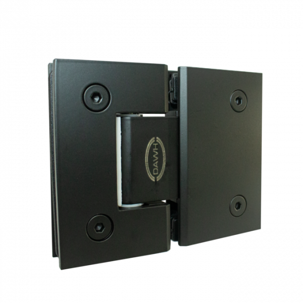 Bisagra Cristal-Cristal 180° Sin Bisel