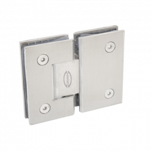 Bisagra Cristal-Cristal 180° Sin Bisel