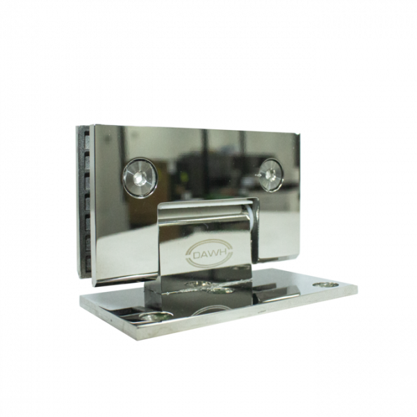 Bisagra Muro Vidrio Desfasada Sin Bisel