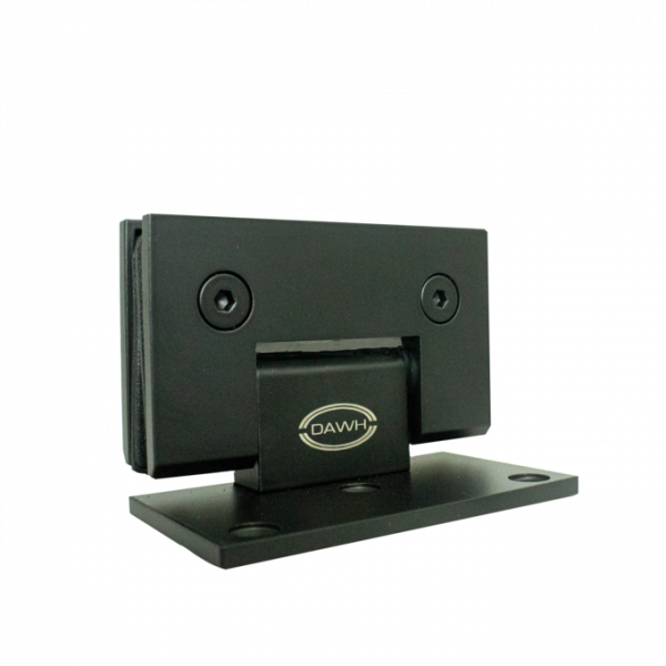 Bisagra Muro Vidrio Desfasada Sin Bisel