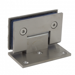 Bisagra Muro Vidrio Desfasada Sin Bisel