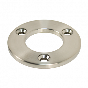 Base Redonda Plana Para Tubo 2"