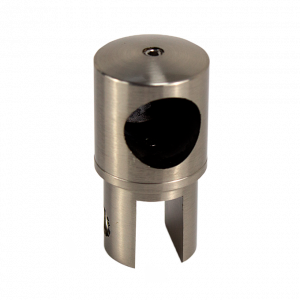 Conector Ajustable Vidrio-Tubo Con Tope 3/4"