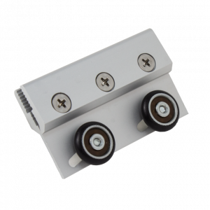 Carretilla Doble para Cancel de Baño