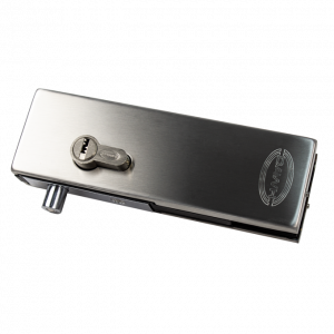 Chapa Para Puerta de Cristal Con Barreno