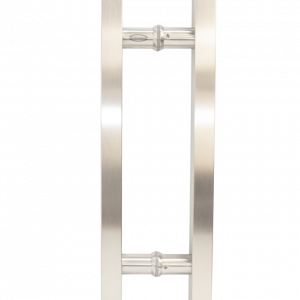 Jaladera Para Cristal Tipo H Cuadrada