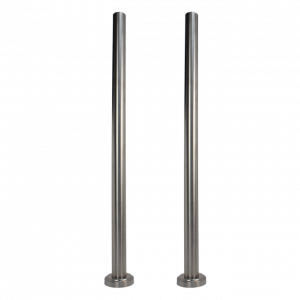 Poste de 2" Para Barandal de 1 Mt Con Base y Tapa