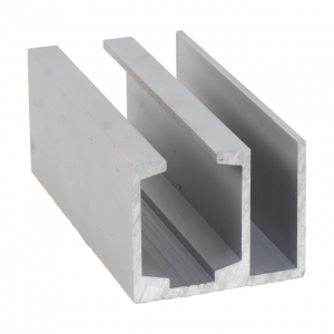 Perfil de Aluminio Fijo-Corredizo 3 Mts
