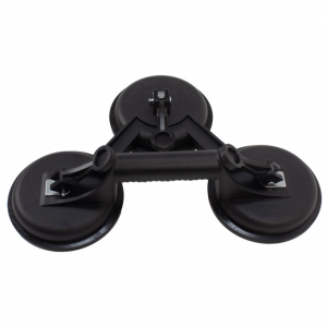 Ventosa de tres Chupónes Negra